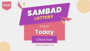Lottery Sambad Result Today